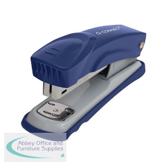 Q-Connect Half Strip Metal Stapler Blue KF14209