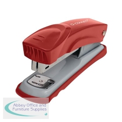 Q-Connect Half Strip Metal Stapler Red KF14210