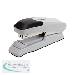 Q-Connect Flat Clinch Half Strip Stapler Black/Grey KF14213
