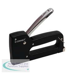 Q-Connect Lightweight Hand Tacker 23/6-8 Staples Black KF14224