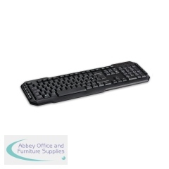 Q-Connect Wireless Keyboard QWERTY UK Black KF17183