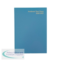 Academic Diary Day Per Page A4 Sky Blue 2026-2027 FS669162