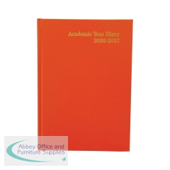 Academic Diary Day Per Page A5 Orange 2026-2027 FS669195