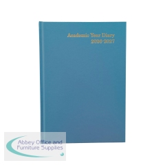 Academic Diary Day Per Page A5 Sky Blue 2026-2027 FS669163