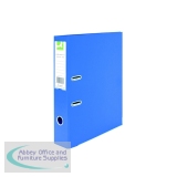 Q-Connect 70mm Lever Arch File Polypropylene Foolscap Blue (10 Pack) KF20026