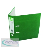 Q-Connect Lever Arch File Paperbacked A4 Green (10 Pack) KF20040