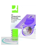 Q-Connect A4 Sticky-Backed Laminating Pouches 250 Micron (25 Pack) KF24056