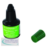 Q-Connect Endorsing Ink 28ml Green (Pack of 10) KF25104Q