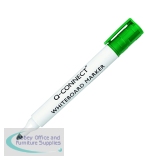 Q-Connect Drywipe Marker Pen Green (10 Pack) KF26009