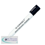 Q-Connect Drywipe Marker Pen Black (10 Pack) KF26035