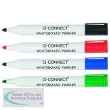Q-Connect Drywipe Marker Pen Assorted (Pack of 4) KF26038