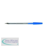 Q-Connect Medium Blue Ballpoint Pen (50 Pack) KF26039
