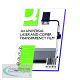 Q-Connect Clear Over Head Projector Film (100 Pack) KF26066