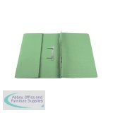 Q-Connect Transfer Pocket File 38mm Capacity Foolscap Green (Pack of 25) KF26096