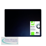 Q-Connect PP Desk Mat with Non-Slip Surface 40x53 Black KF26794