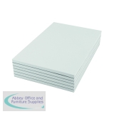 Q-Connect Plain Scribble Pad 160 Pages 203x127mm (20 Pack) KF27019