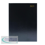 Desk Diary 2 Pages Per Day A4 Black 2023 KF2A4BK23