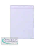 Q-Connect Ruled Scribble Pad 160 Pages 203x127mm (20 Pack) C60FW