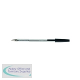 Q-Connect Ballpoint Pen Medium Black (Pack of 20) KF34042