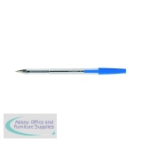 Q-Connect Ballpoint Pen Medium Blue (Pack of 20) KF34043