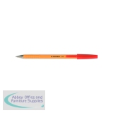 Q-Connect Ballpoint Pen Fine Red (20 Pack) KF34048