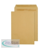 Q-Connect C4 Envelopes Pocket Self Seal 90gsm Manilla (250 Pack) X1082/01