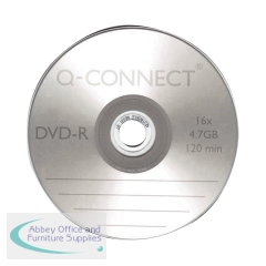 Q-Connect DVD-R Slimline Jewel Case 4.7GB KF34356