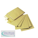 Q-Connect Envelope Gusset 305x254x25mm Peel and Seal 120gsm Manilla (Pack of 100) KF3526