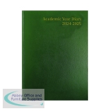 Academic Diary Week To View A4 Green 2024-25 KF3A4AGN24