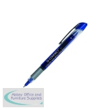 Q-Connect Liquid Ink Rollerball Pen Fine Blue (Pack of 10) KF50140