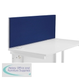 KF70002 - Jemini Desk Mounted Screen 1190x27x390mm Royal Blue KF70002