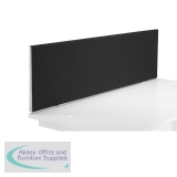 KF70003 - Jemini Desk Mounted Screen 1390x27x390mm Black KF70003