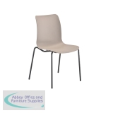 Jemini Flexi 4 Leg Chair 520x530x850mm Grey KF70034