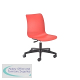 Jemini Flexi Swivel Chair 630x530x825-935mm Red KF70043