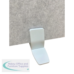 Serrion Surface Mounted Screen Holder for PET Desk Mounted Screen White KF70131