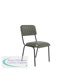 Tovi Side Chair Green with Black Frame KF70145