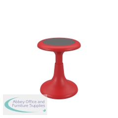 Titan Junior Wobble Stool 300x300x380mm Red KF70390