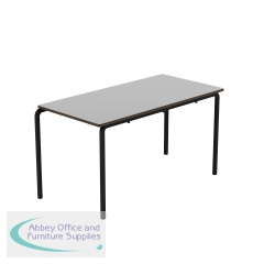Titan Crush Bent Frame Table 1200x600x640mm Grey/Black KF70442