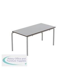 Titan Crush Bent Frame Table 1100x550x530mm Grey KF70459