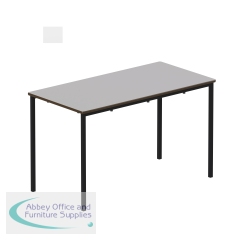Titan Fully Welded Frame Table 1100x550x460mm Grey/Black KF70482
