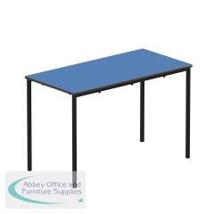 Titan Fully Welded Frame Table 1100x550x460mm Blue/Black KF70484