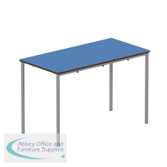Titan Fully Welded Frame Table 1100x550x530mm Blue/Grey KF70493