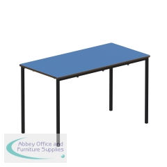 Titan Fully Welded Frame Table 1100x550x590mm Blue/Black KF70500
