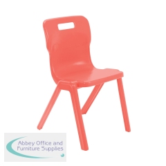 Titan One Piece Retold Chair Size 6 470x530x805mm Coral KF70511