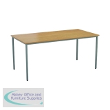 KF71524 - Jemini Rectangular Table 1600x800x730mm Nova Oak KF71524