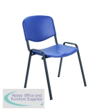 KF72368 - Jemini Multipurpose Stacking Chair Polypropylene 610x535x780mm Blue KF72368