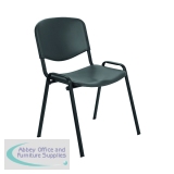 KF72369 - Jemini Multipurpose Stacking Chair Polypropylene 610x535x780mm Charcoal KF72369