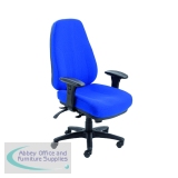 Avior Lucania High Back Task Chair 640x655x1055-1140mm Blue KF74021