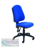 KF74119 - Jemini Teme High Back Operator Chair 640x640x985-1175mm Blue KF74119