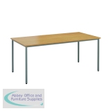 KF74402 - Jemini Rectangular Table 1200x800x730mm Nova Oak KF74402